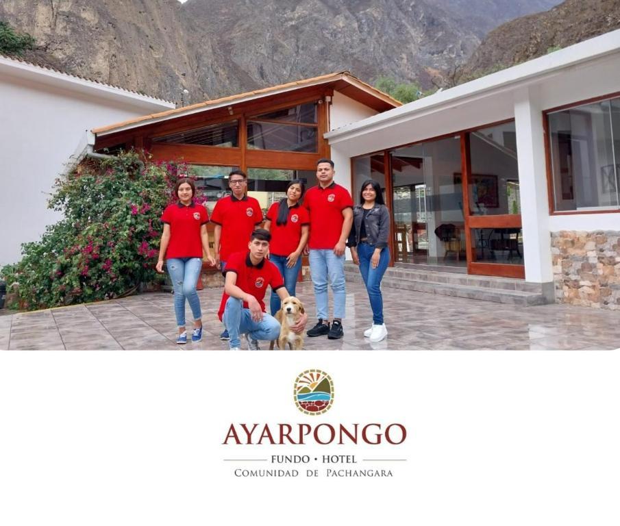 Fundo Hotel Ayarpongo Churin Exterior photo